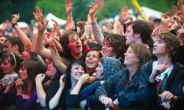 Fans at tramlines