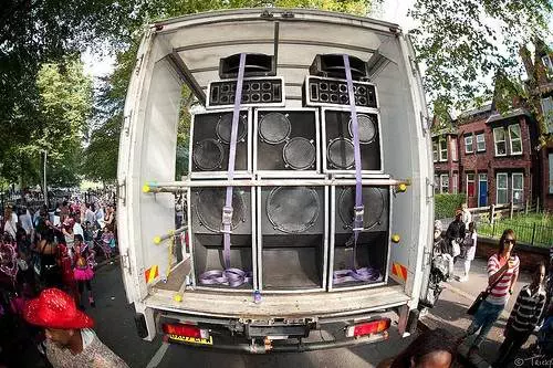 The procession isn't hard to find...