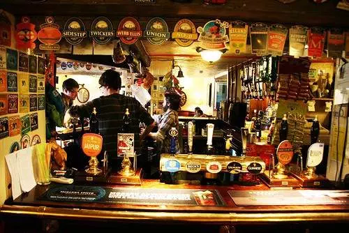 Photo inside Abbey Inn by Chris Ball