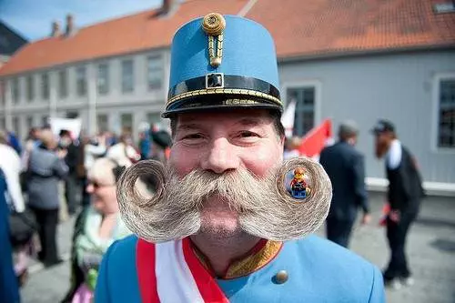 Lego Tourist does the World Beard and Moustache Championships