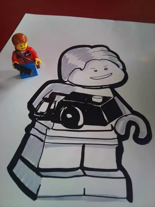 Lego Tourist