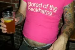 Bored of the Beckhams t-shirt Bored of the Beckhams t-shirt