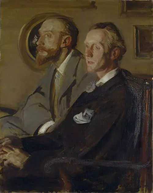 N04907 Jacques-Emile Blanch, Portraits of Charles Shannon and Charles Ricketts 1904 © Tate London 2011