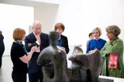 Judges enjoy a gallery tour. Photo by Hannah Webster Judges enjoy a gallery tour. Photo by Hannah Webster