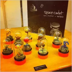 toronto3 Handmade ‘alien plants’ from Kid Koala’s Space Cadet show