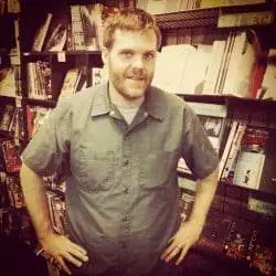 Jeffrey Brown creator of Clumsy and the excellent Vader and Son at Quimby's bookstore. Jeffrey Brown creator of Clumsy and the excellent Vader and Son at Quimby's bookstore.
