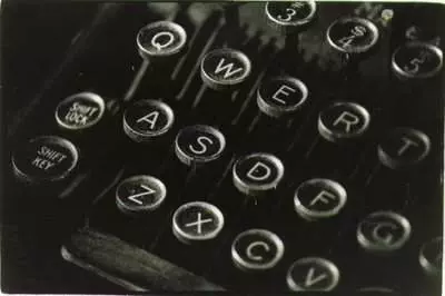 old typewriter