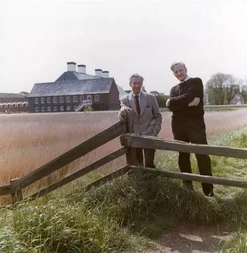Benjamin Britten and Peter Pears