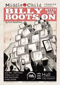 billy with his boots on poster