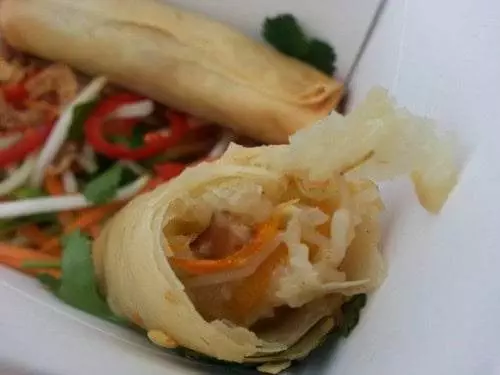 Shiitake Spring Roll, Street Fodder