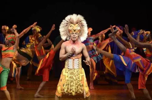 Simba - Nicholas Nkuna and the Original UK touring company