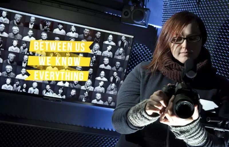 Renowned theatre company, Quarantine, travels to communities across Leeds in their mobile video van to collect stories for ‘Between us, we know everything’.