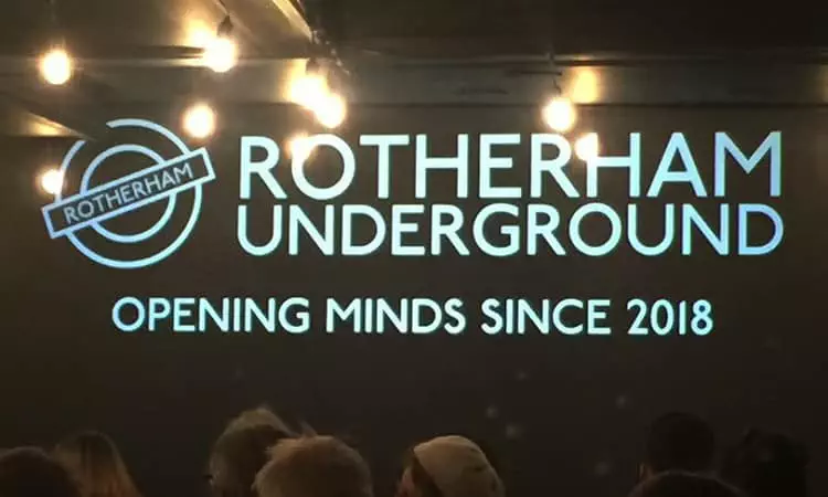 The opening night's audience at Rotheram Underground