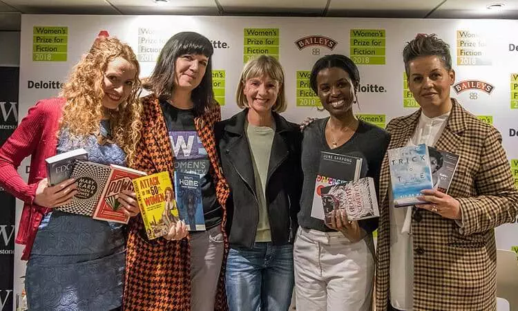 Left to right: Kate Williams, Catherine Meyer, Kate Mosse, June Sapong and Kit de Waal. (Photo courtesy of Baileys Book Bar)