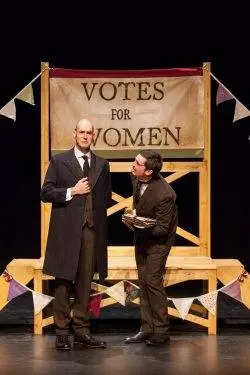 James McLean and Christopher Arkeston as Prime Minister Asquith and aide