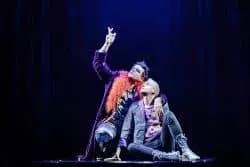 Phil Cheadle as Oberon and Bobby Delaney as Puck in Sheffield Theatres' Production of A Midsummer Night's Dream (Photo: The Other Richard)
