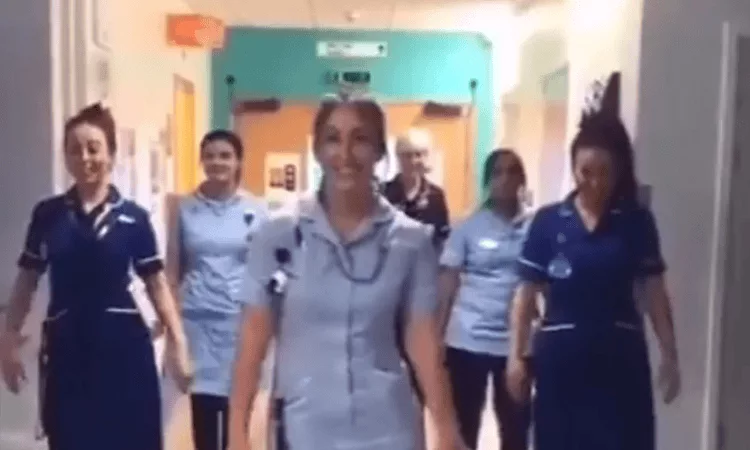 NHS Tik Tok video