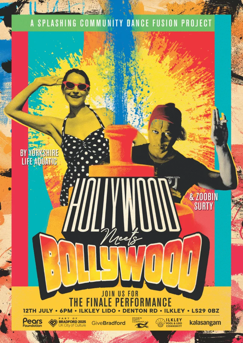 Bollywood Hollywood poster by Ben Holden